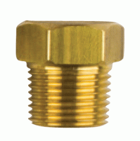 Pencil Anode For Engine cooler Brass plug only Serie Yanmar - 01321TP - Tecnoseal 